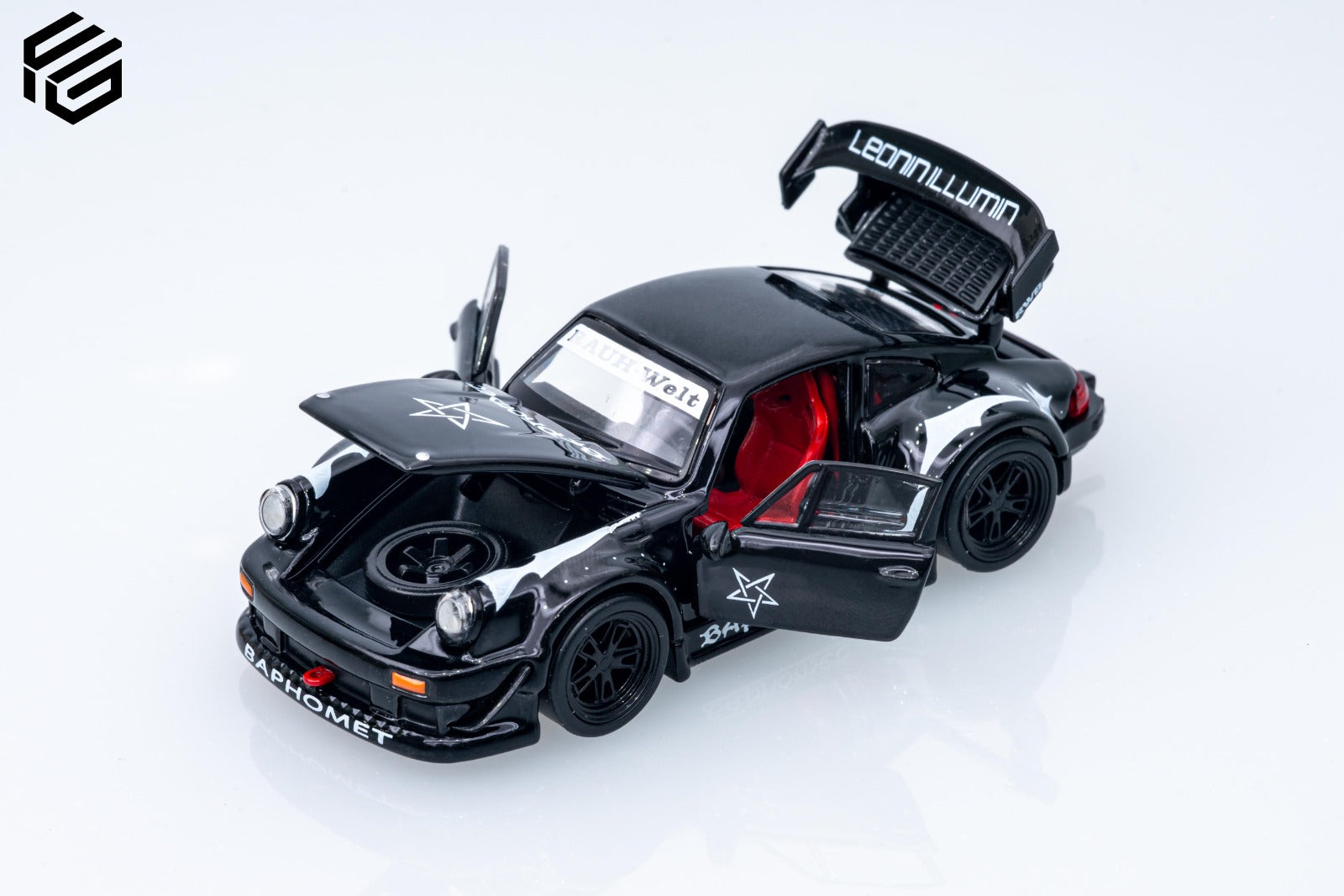 FG 1/64 Porsche RWB 930 Diecast Model.
