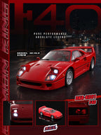 Demon King Auto 1/64 F40 Flip-light and turn-on light type