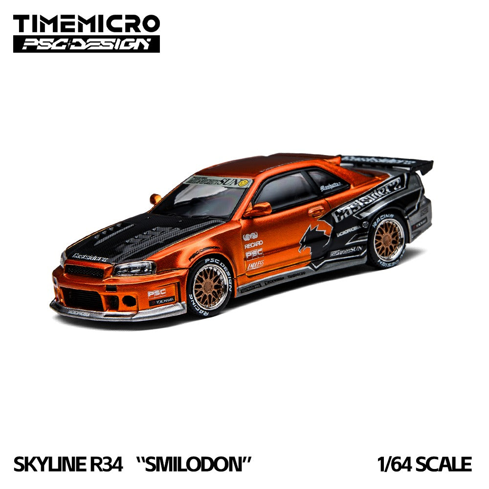 TimeMicro × PSC DESIGN 1:64 Simulation alloy car model