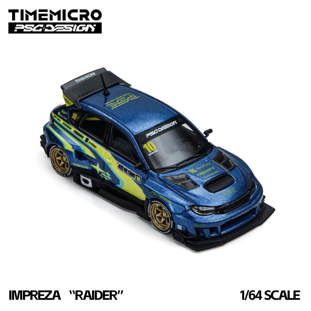 TimeMicro × PSC DESIGN 1:64 Simulation alloy car model