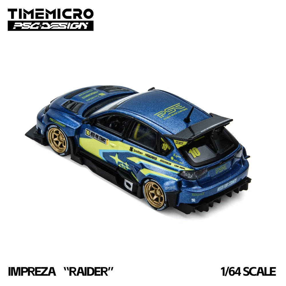 TimeMicro × PSC DESIGN 1:64 Simulation alloy car model