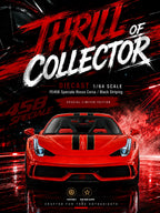 TOC 1:64 Supercar 458 Speciale Diecast Model.