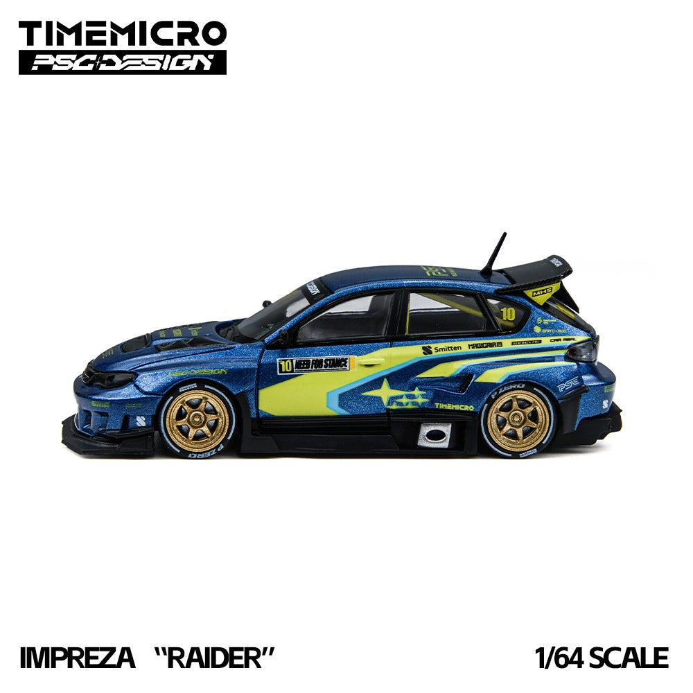 TimeMicro × PSC DESIGN 1:64 Simulation alloy car model