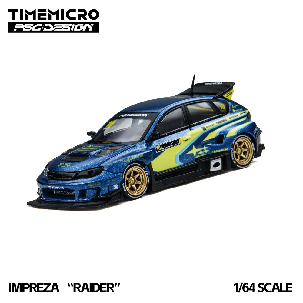 TimeMicro × PSC DESIGN 1:64 Simulation alloy car model