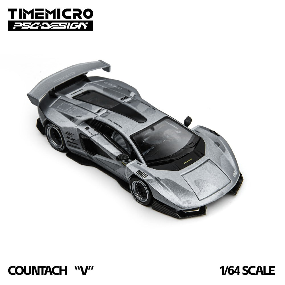 TimeMicro × PSC DESIGN   1:64  Countach "V"  x Gallardo "Lazer"