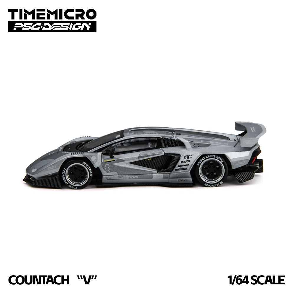 TimeMicro × PSC DESIGN   1:64  Countach "V"  x Gallardo "Lazer"