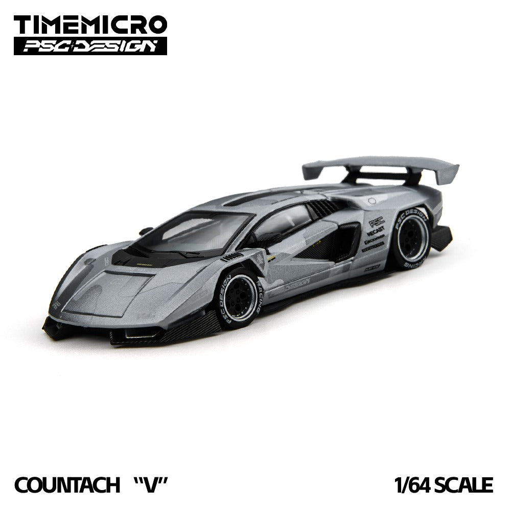TimeMicro × PSC DESIGN   1:64  Countach "V"  x Gallardo "Lazer"