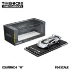 TimeMicro × PSC DESIGN   1:64  Countach "V"  x Gallardo "Lazer"