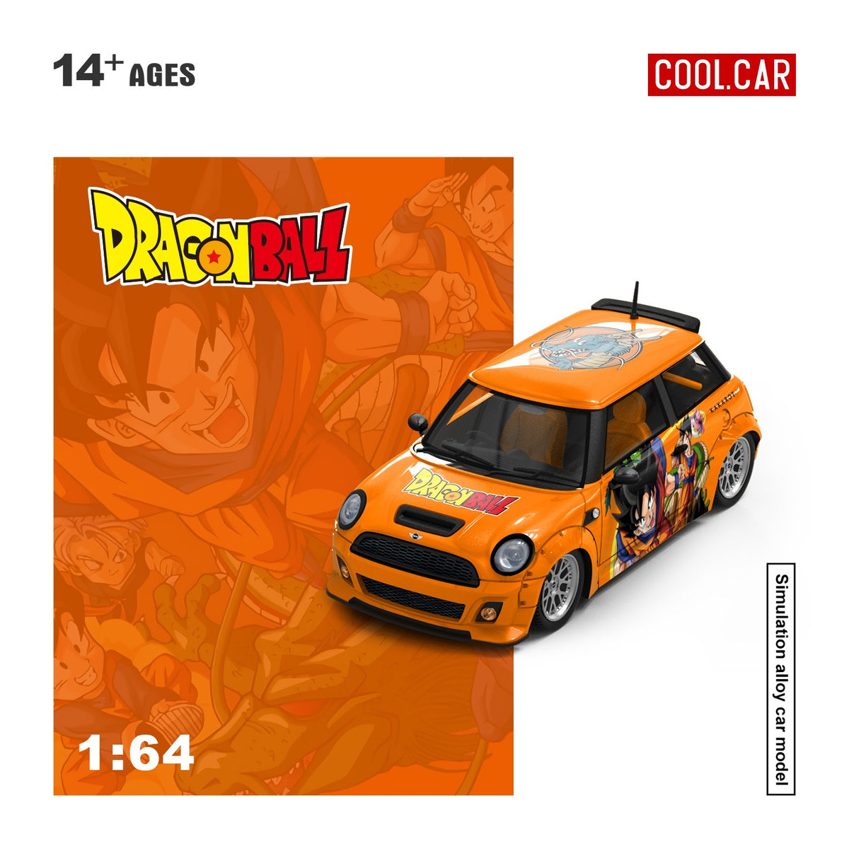 Cool Car 1:64 MINI COOPER Dragon Ball
