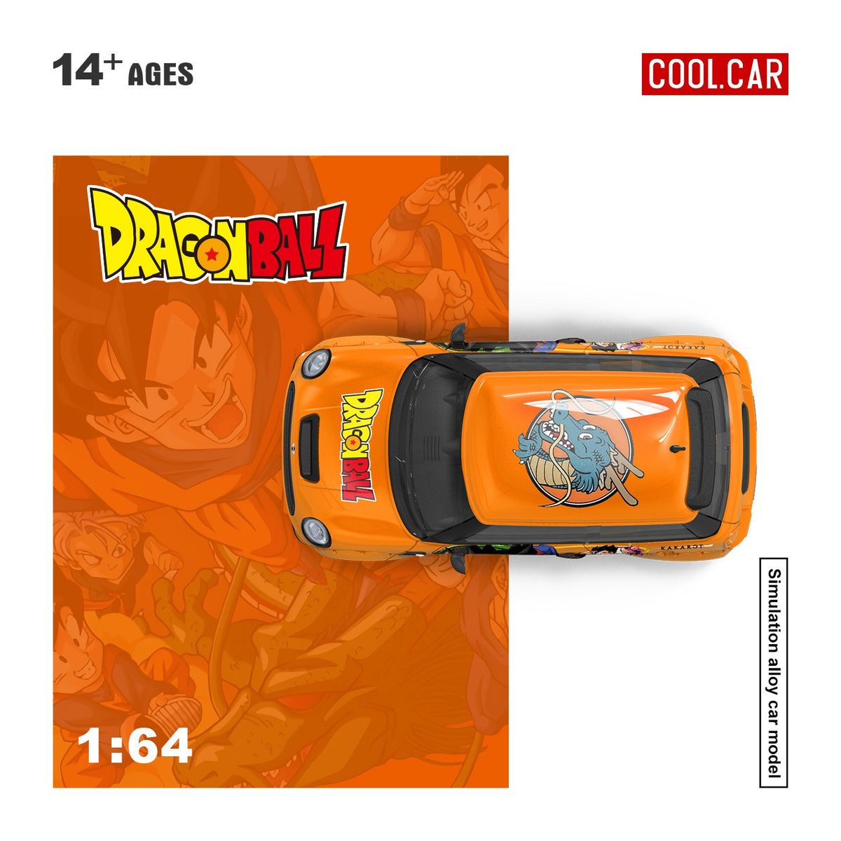 Cool Car 1:64 MINI COOPER Dragon Ball