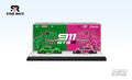 Star Race Porsche 911 GT3 Tyrannosaurus Green & Pink Twin Pack