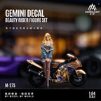 MoreArt 1:64 Twin Star Floral Beauty Knight Set Resin Model