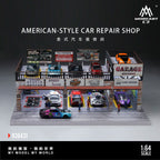 MoreArt 1:64 American Automobile Repair Shop Model