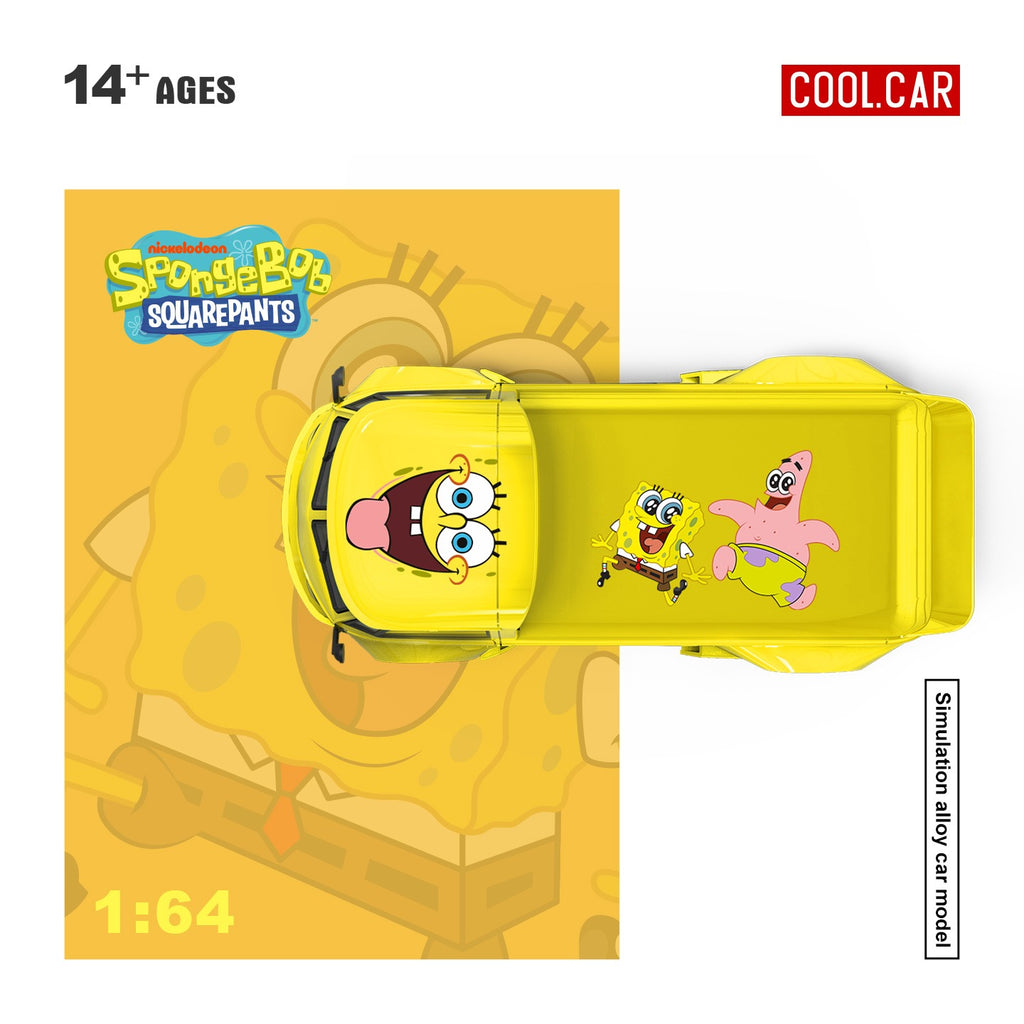 CoolCar 1:64 Volkswagen T1 pickup truck - SpongeBob