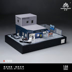 MoreArt 1:64 Japanese Police Department Upgrade Model - Scene Simulation Model