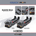 SupCar & Cheng Yimou masterpiece 1:64 H300 trailer - Battle Grey