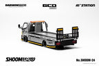 SHOOM64 1/64 HINO300 & DarwinPRO - SHOOM-10-24 AIRFORCE GREY TRUCK (LHD)