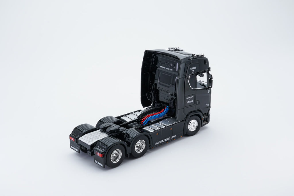 G&KH  Scania Car Carrier (KH T-607 Black) & GT40 Mk II #2 - (FG 640005-01 Black)