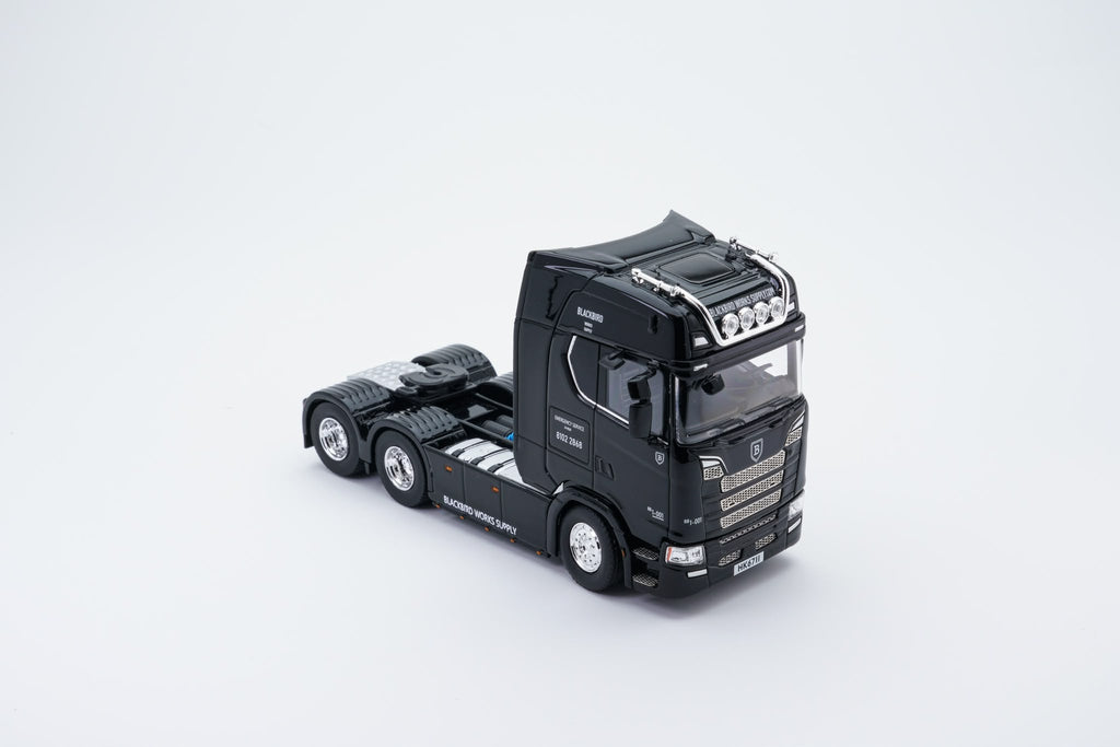 G&KH  Scania Car Carrier (KH T-607 Black) & GT40 Mk II #2 - (FG 640005-01 Black)