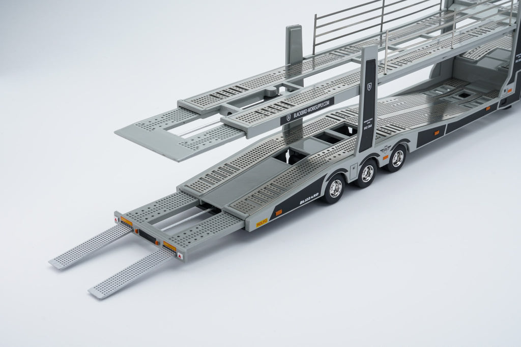 G&KH  Scania Car Carrier (KH T-607 Black) & GT40 Mk II #2 - (FG 640005-01 Black)