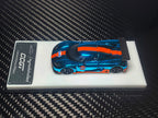 MC 1/64 Koenigsegg CCGT - MC640027D Chrome Gulf