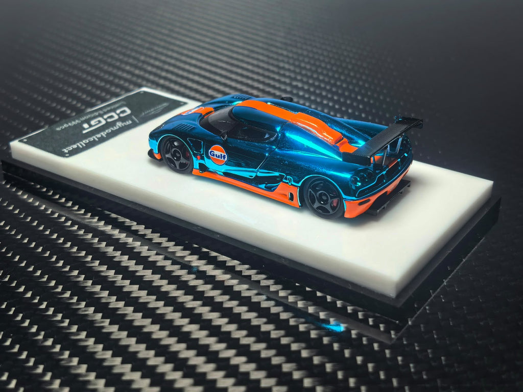 MC 1/64 Koenigsegg CCGT - MC640027D Chrome Gulf