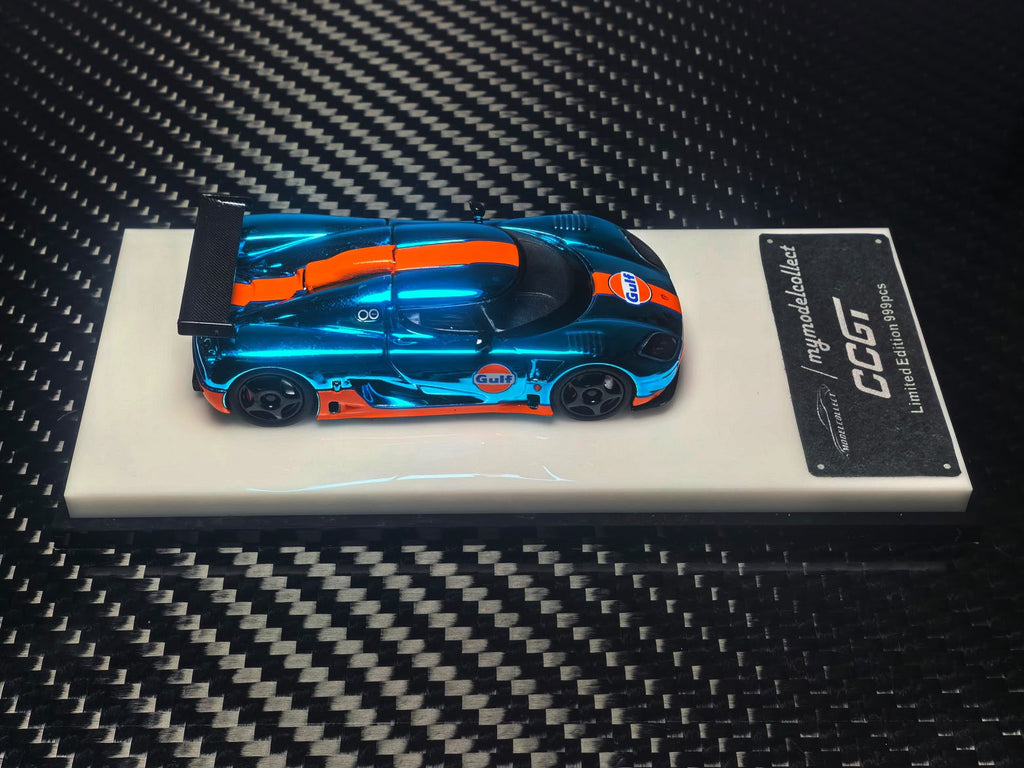 MC 1/64 Koenigsegg CCGT - MC640027D Chrome Gulf