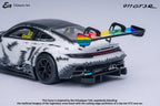 Elowen Art 1/64 Porsche 911 GT3 Diecast model himalayan Yeti Livery