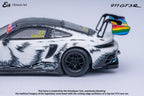 Elowen Art 1/64 Porsche 911 GT3 Diecast model himalayan Yeti Livery