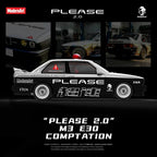 MD & ShepWell collaboration model - E30 M3 series alloy car model