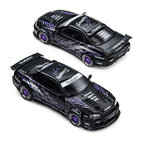TimeMicro × PSC DESIGN 1:64 R34 "Tiger Tooth" Black Nightingale & Silver Nightingale