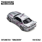 TimeMicro × PSC DESIGN 1:64 R34 "Tiger Tooth" Black Nightingale & Silver Nightingale