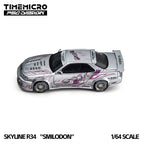TimeMicro × PSC DESIGN 1:64 R34 "Tiger Tooth" Black Nightingale & Silver Nightingale