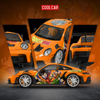 CoolCar 1:64 Porsche 992 GT3 RS - Dragon Ball painted