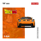 CoolCar 1:64 Porsche 992 GT3 RS - Dragon Ball painted
