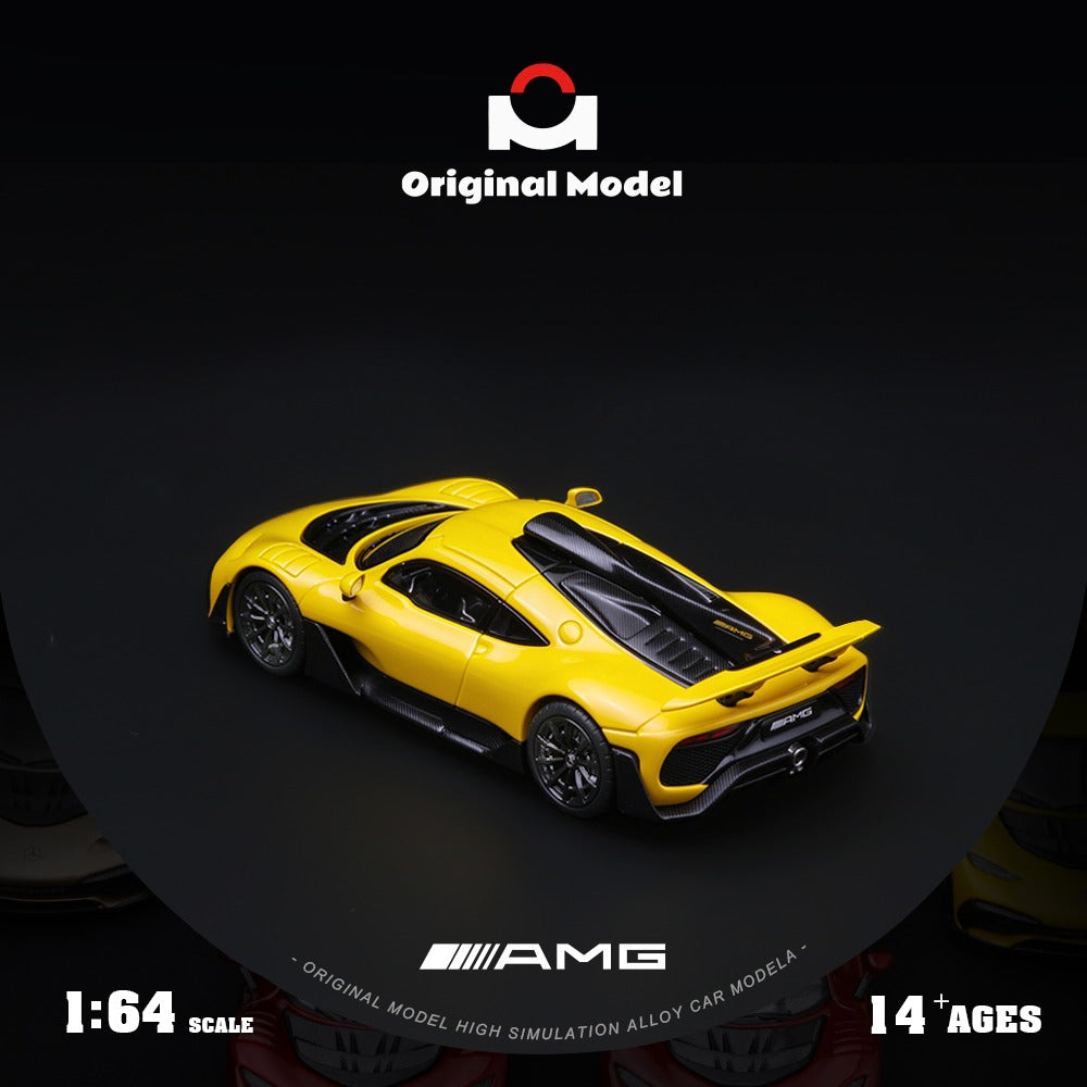 Original Model 1/64 AMG One - Bright Yellow