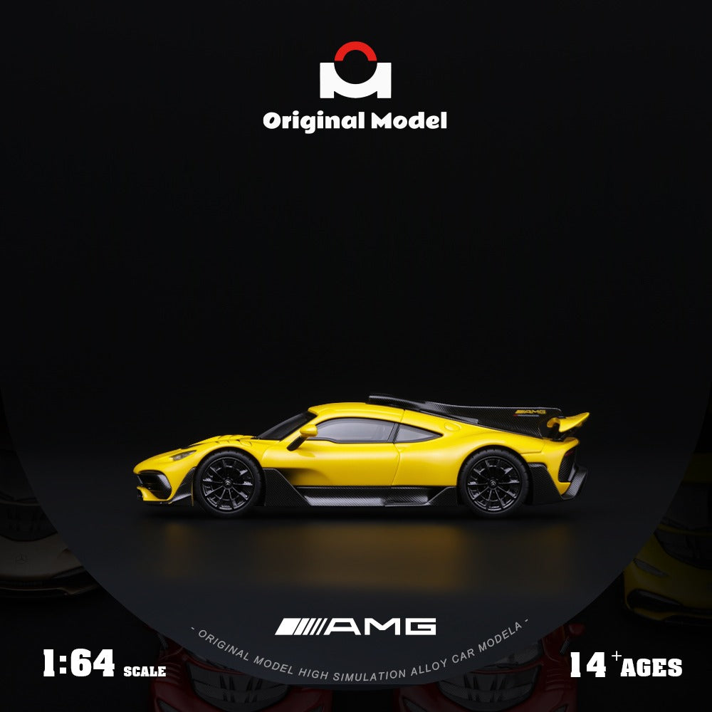 Original Model 1/64 AMG One - Bright Yellow
