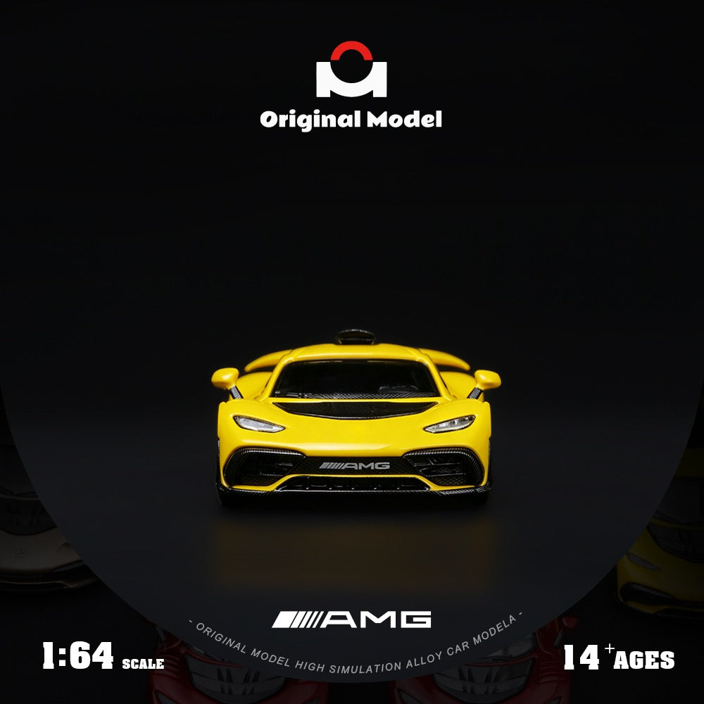 Original Model 1/64 AMG One - Bright Yellow