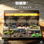 SHOU CANG JIA  1/64 PIT BUILDING RACE TRACK SCENE.