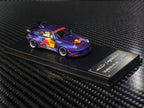 MC 1/64 RWB993 High Wing Diecast Model - Matte Purple Red Bull Livery