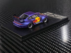 MC 1/64 RWB993 High Wing Diecast Model - Matte Purple Red Bull Livery