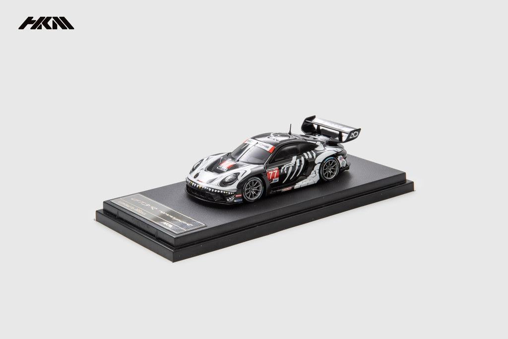 HKM 1/64 911 (992) GT3 R Rennsport Diecast Model.