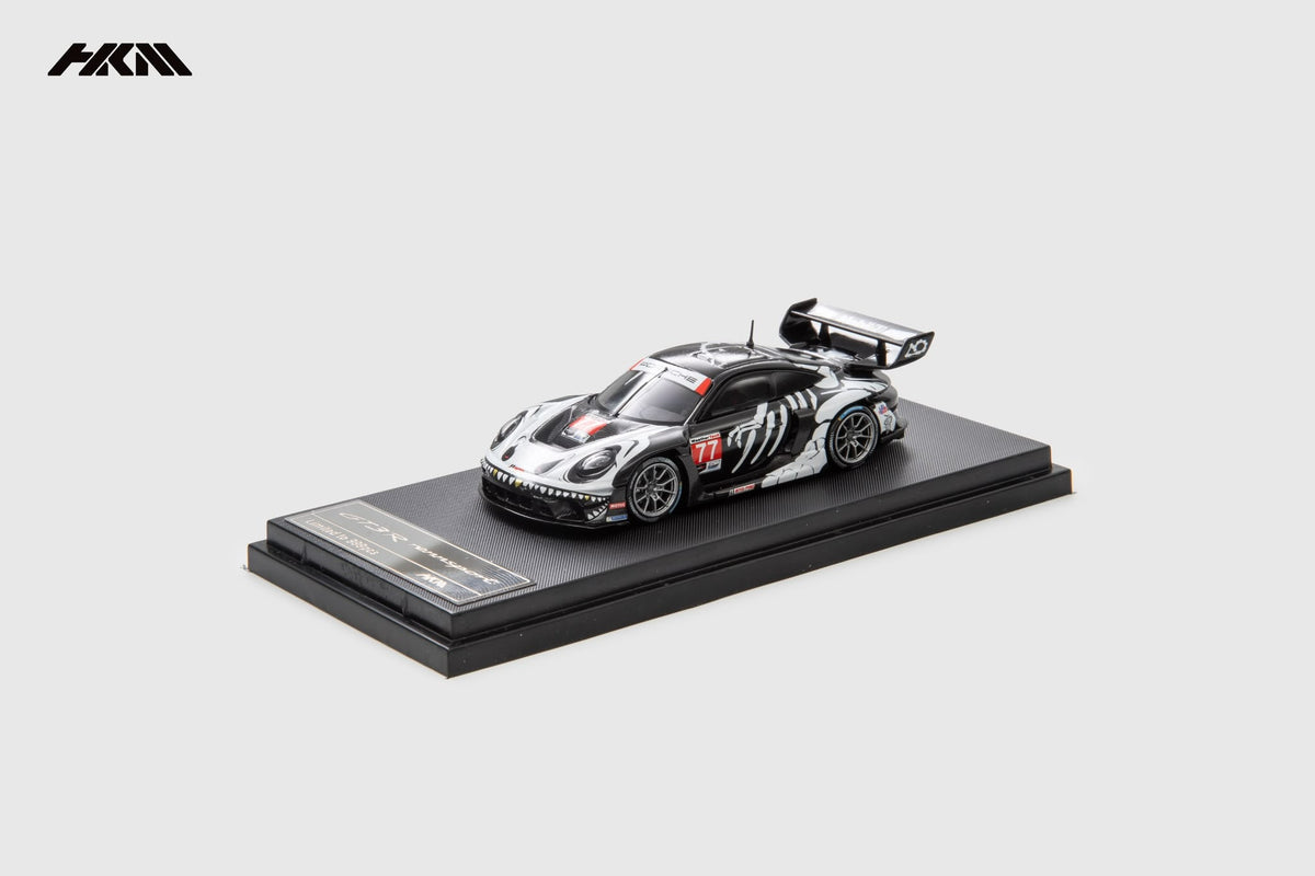 HKM 1/64 911 (992) GT3 R Rennsport Diecast Model.