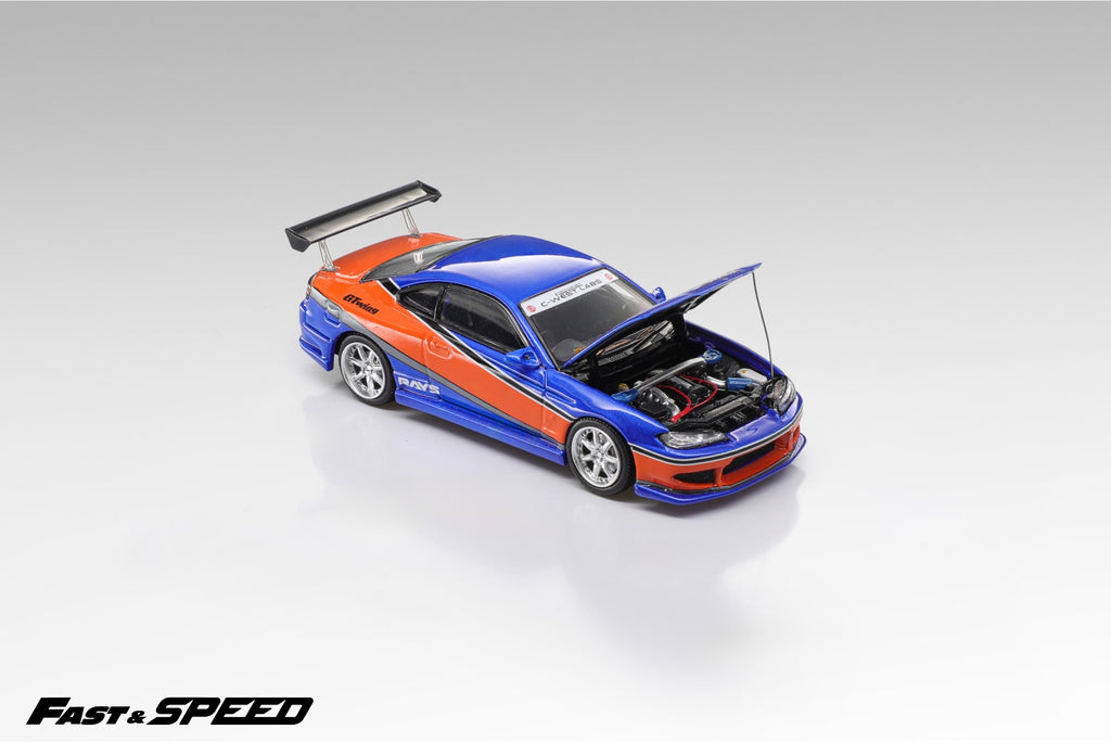 Fast Speed FS 1:64 Silvia S15  "Mona Lisa" Diecast Model.