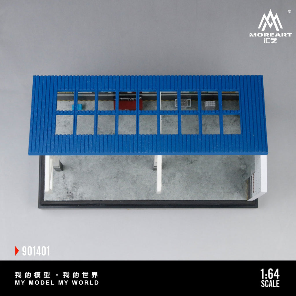 MoreArt 1:64 DIY Repair Room Scene 01 Model Scene Model