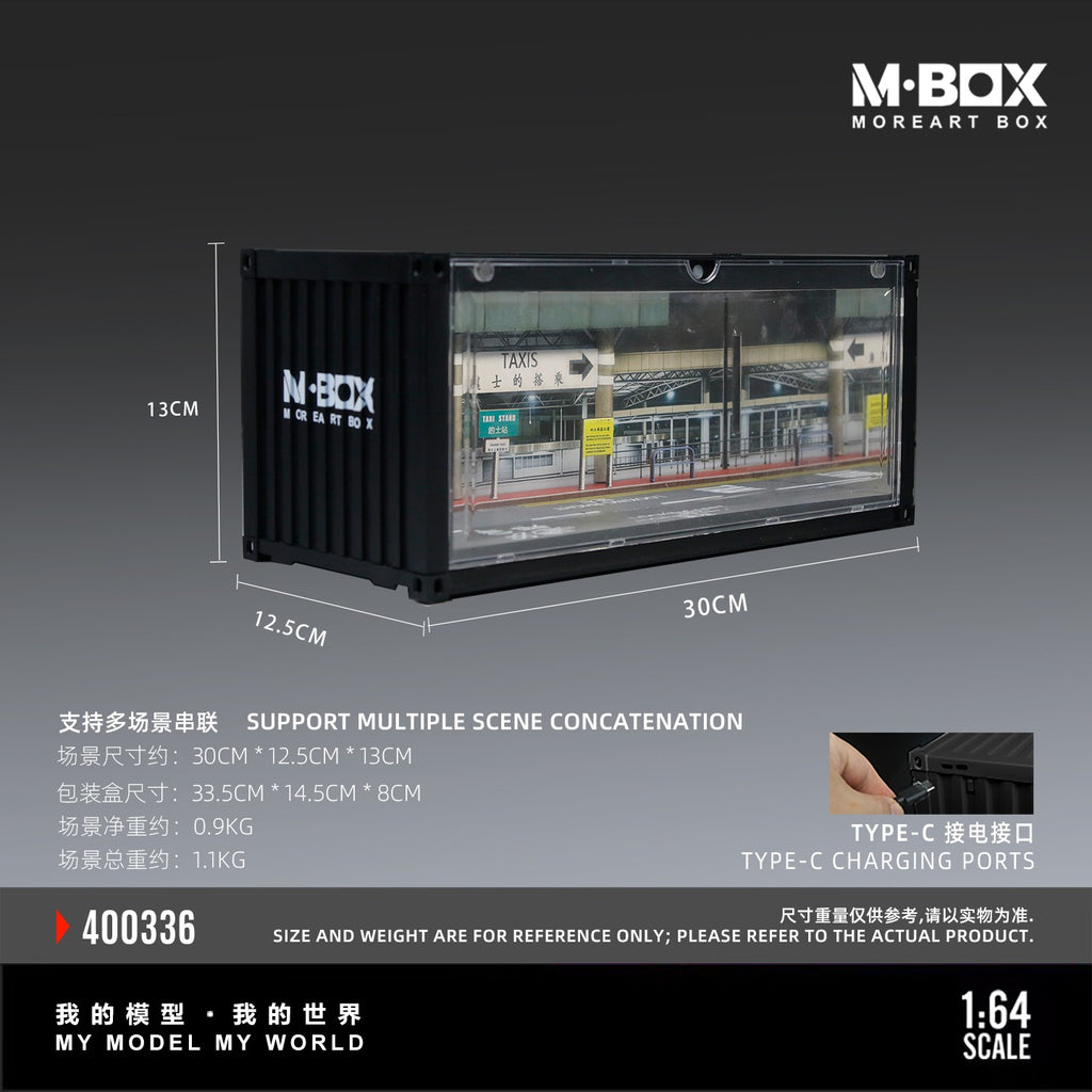MBOX Hong Kong-style Container Painted Scene