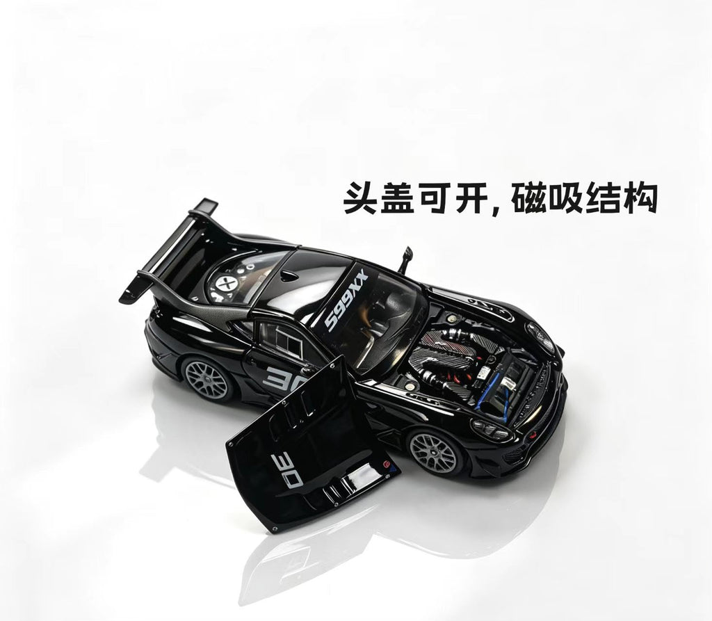 Rhino Model (RM) 1/64 Ferrari 599XX EVO (with opening engine hood)Diecast model
