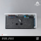 MoreArt 1:64 Automobile Maintenance Workshop Scene Model