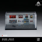 MoreArt 1:64 Automobile Maintenance Workshop Scene Model
