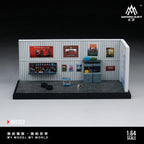 MoreArt 1:64 Automobile Maintenance Workshop Scene Model